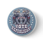 Vote Republican Button
