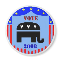VOTE REPUBLICAN IN 2008 MAGNET POLITICS