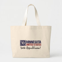 Vote Republican in 2010 – Vintage Minnesota Tote Bags