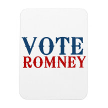 VOTE ROMNEY 2012 FLEXIBLE MAGNETS