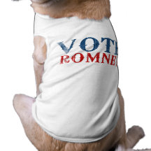 VOTE ROMNEY 2012.png Pet Clothing