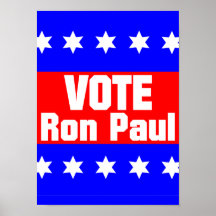 Vote Ron Paul Poster