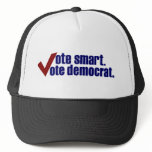 Vote Smart Vote Democrat Hats