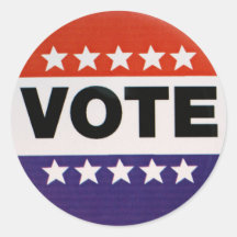Vote Sticker