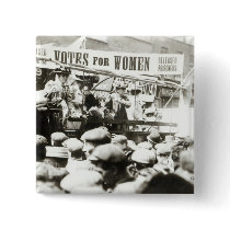 Votes for Women, August 1908 Pinback Buttons