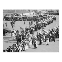 Voting Rights March, 1916 Post Cards