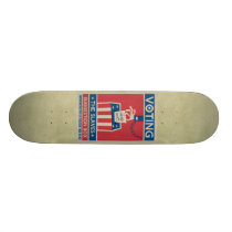 Voting Skateboard skateboards