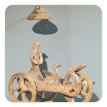 Votive chariot with an anthropomorphic divinity sticker