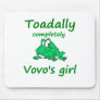vovo's girl mouse pads