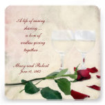 Vow Renewal on Wedding Anniversary Invite