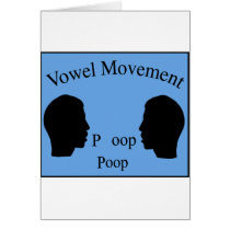 Vowel Movement - Blue