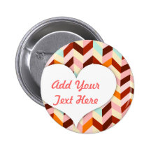 Vox Geo Femme Pinback Buttons