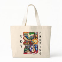 Voy Chopping-translated spanglish (Going Shopping) Tote Bag