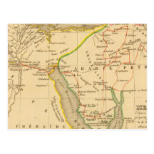 Voyage des Israelites depuis leur sortie d'Egypte Postcard