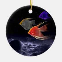 Voyage In The Clouds Christmas Ornaments