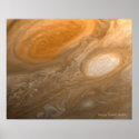 Voyager I view of Jupiter's Great Red Spot posters