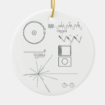 Voyager Message Ornament