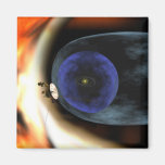 Voyager Squashes View of Solar System Magnet