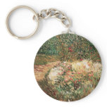 Voyer Argenson Park at Asnieres by van Gogh keychains