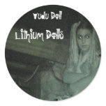 VuDu Round Sticker