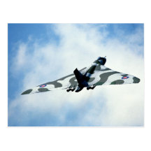 Vulcan Bomber Postcard