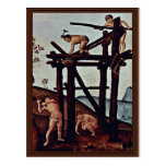 Vulcan (Hephaestus) And Aeolus Detail By Piero Postcard