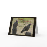 Vulture Birthday Card