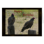 Vulture Birthday Card