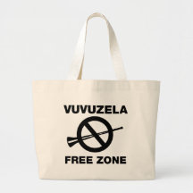 Vuvuzela Free Zone Canvas Bag