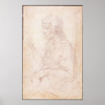 W.40 Sketch of a female figure Print