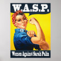 W.A.S.P. - Women Against Sarah Palin posters