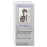 W. B. Yeats rack cards