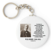 W.E.B. Dubois Theory Of Democratic Government Keychains