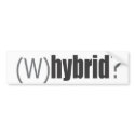 (w)hybrid? bumper stickers