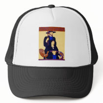 W.P.A. Pennsylvania Travel Poster Vintage Mesh Hat