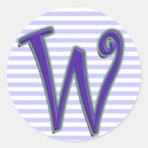 W stickers