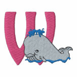 W-Whale embroidered shirts
