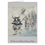 Wa Tonai from Battles of Kokusenya Ukiyoe Greeting Cards