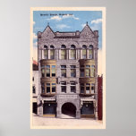 Wabash, Indiana Masonic Temple Print