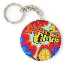 Wacky Citrus Keychain