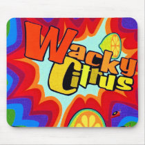 Wacky Citrus Mouse Pad