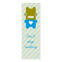 Wacky Wabbit bookmark Business Card
