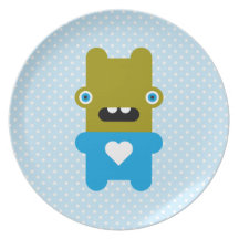 Wacky Wabbit Plate