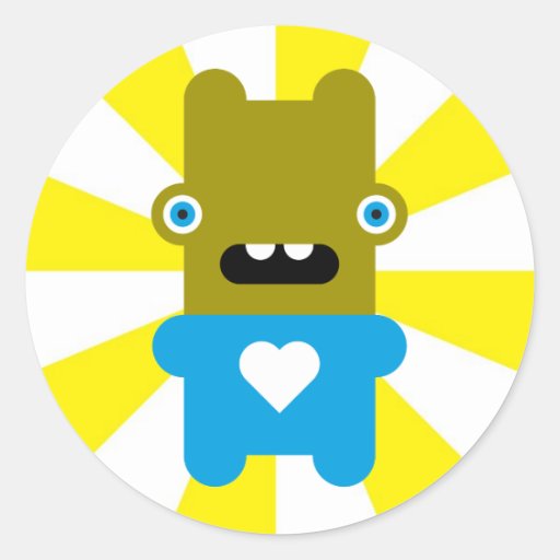Wacky Wabbit Stickers