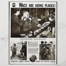 Wacs Are Going Places! Personalized Flyer