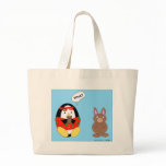 Waddles Chocolate Bunny Bag