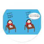 Waddles the Penguin Math Stickers