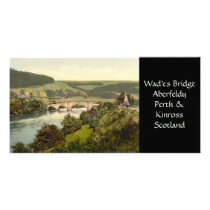 Wade's Bridge, Aberfeldy, Scotland Photo Card Template