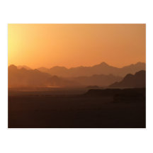 Wadi Rum Desert Jordan Postcard