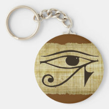 WADJET EYE OF HORUS on Papyrus Gifts Key Chains